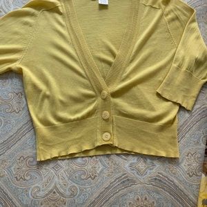 Maggie London Brown and Yellow Dress